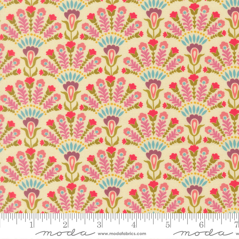 Sitara Opaline Cream 11983 11 by Crystal Manning for Moda
