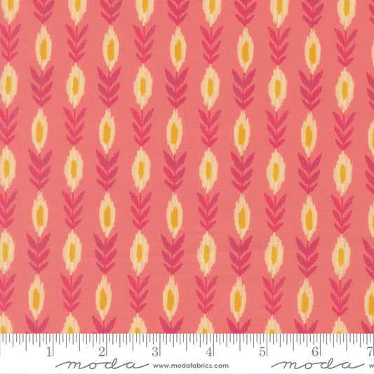 Sitara Vines Rose 11984 25 by Crystal Manning for Moda