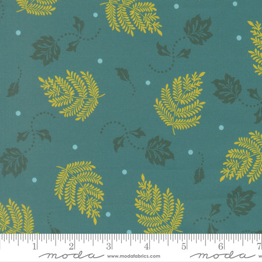Sitara Paisley Leaf Lagoon 11986 15 by Crystal Manning for Moda