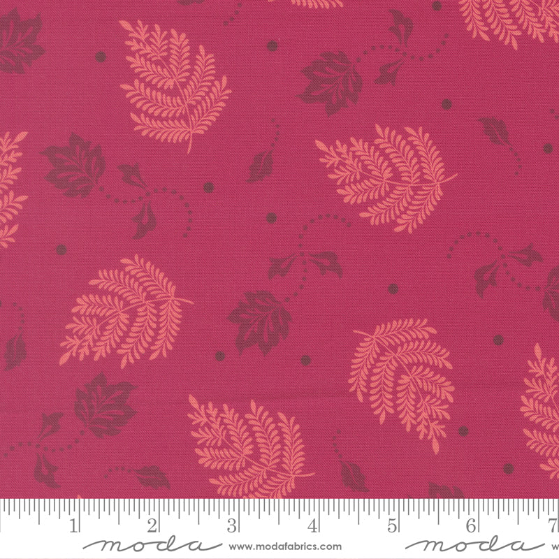 Sitara Paisley Leaf Pomegranate 11986 24 by Crystal Manning for Moda