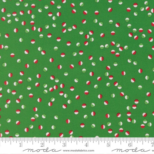 Snow Time - Jolly Dots Evergreen - 22506 13 by Me and My Sister Designs for Moda