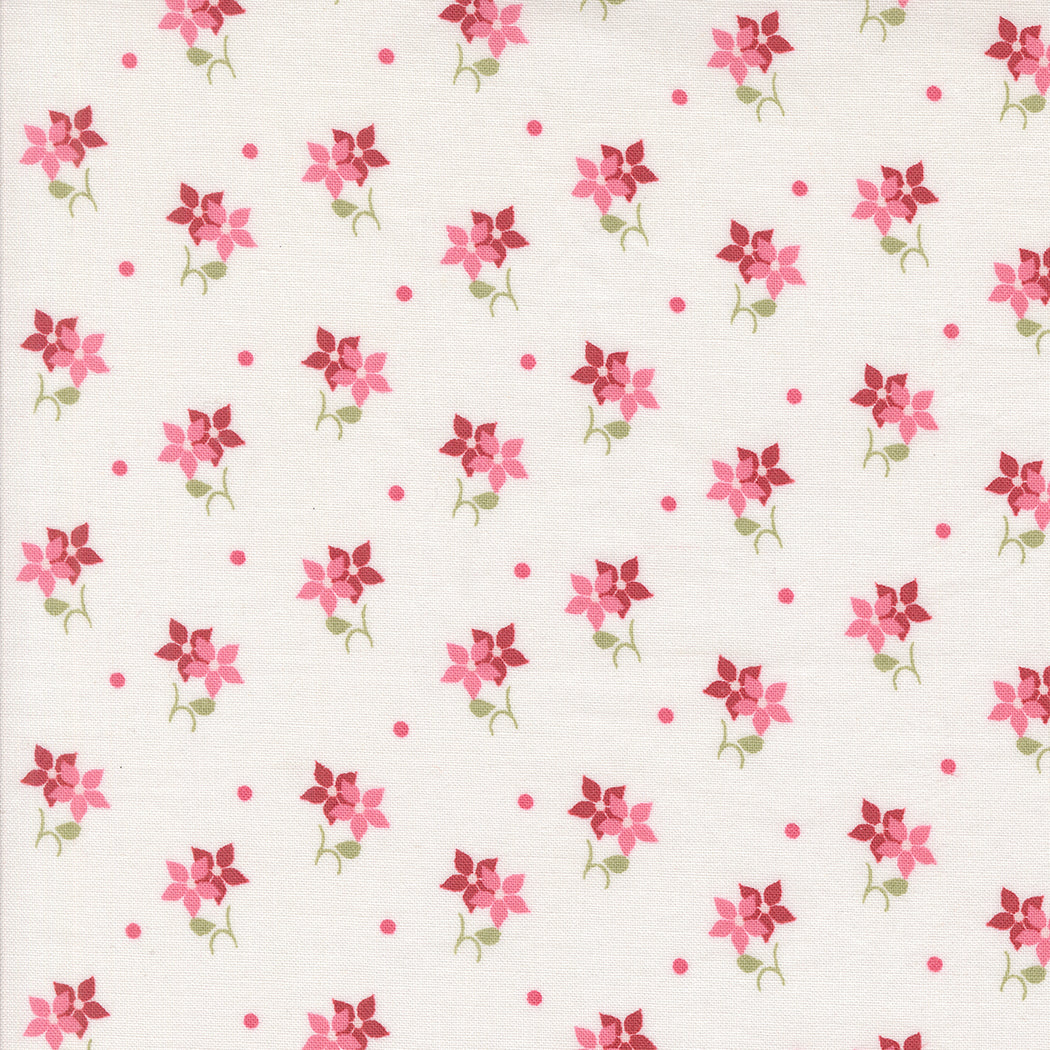 A Very Sweet Christmas Snow 3063 11 by Bunny Hill Designs for Moda