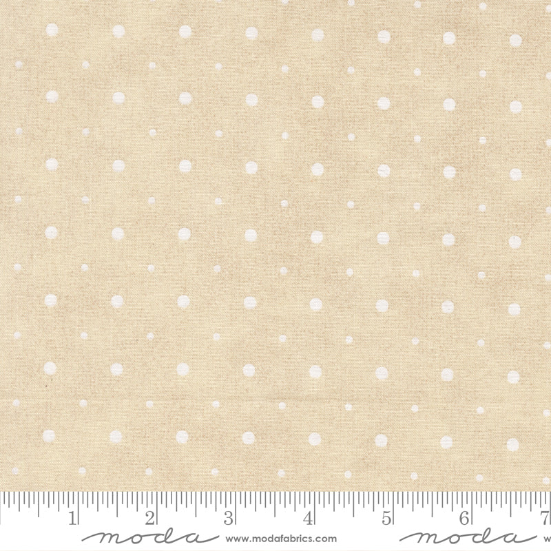 Posh Doily Dots Ivory Whisper White - 30777 11 by Basic Grey for Moda