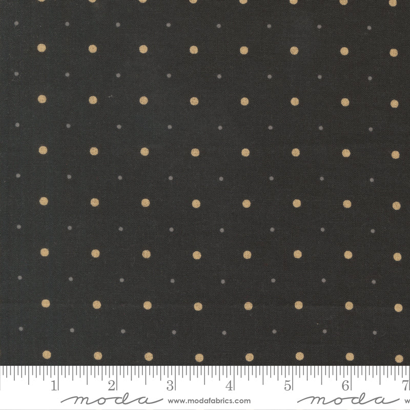 Posh Doily Dots Onyx Noir - 30777 18 by Basic Grey for Moda