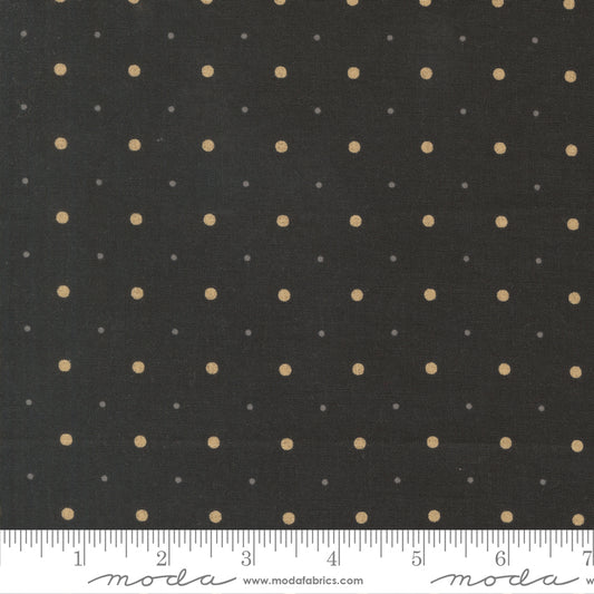 Posh Doily Dots Onyx Noir - 30777 18 by Basic Grey for Moda