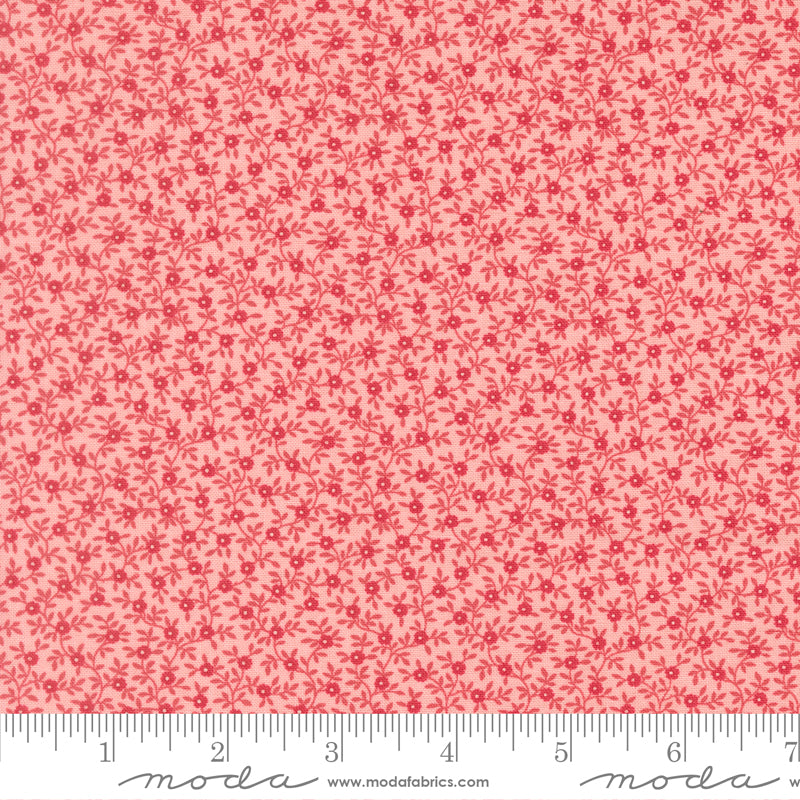 Petals and Polka Dots Garden Vine Florals Blush - 3084 14 - by Bunny Hill Designs for Moda