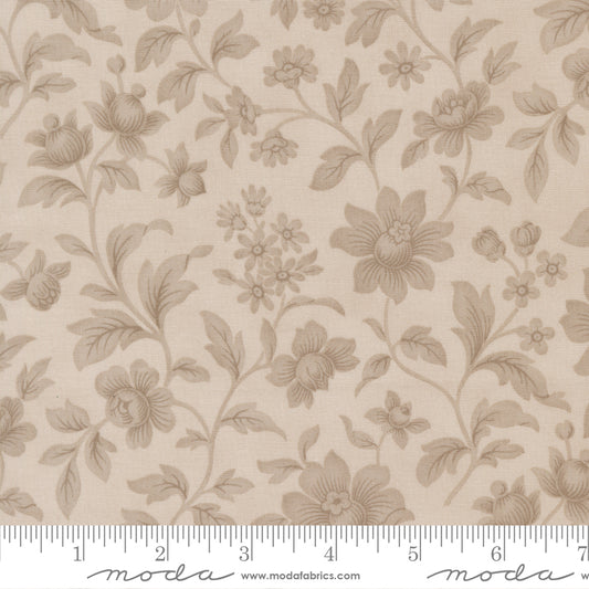 Ambiance Silver Elegance Florals Damask - 44412 12 by 3 Sisters for Moda