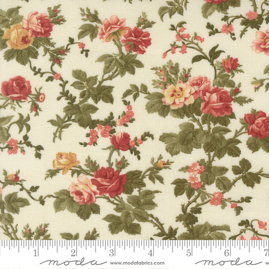 Ambiance Porcelain Rose Garden Florals - 44413 11 by 3 Sisters for Moda