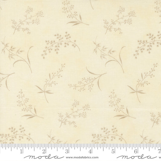 Ambiance Porcelain Silver Silhouettes Florals - 44414 11 by 3 Sisters for Moda