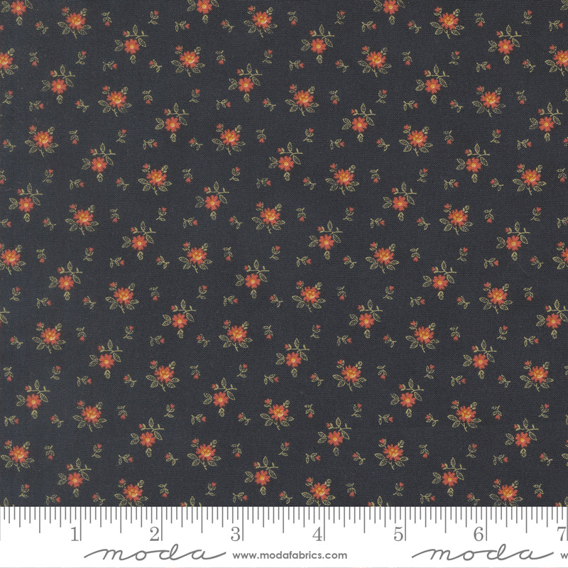 Ambiance Midnight Little Flower Small Floral - 44416 16 by 3 Sisters for Moda