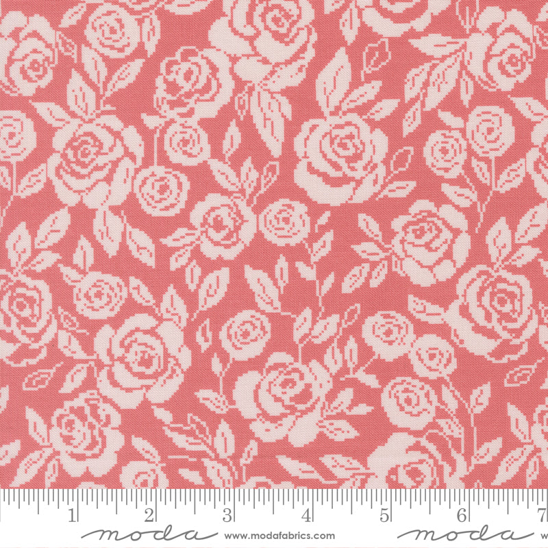 Wild Honey Rose Tapestry - Rose Water 5251 13 by Lella Boutique for Moda