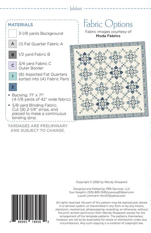 Jubilant Quilt Kit featuring Ambiance by 3 Sisters for Moda