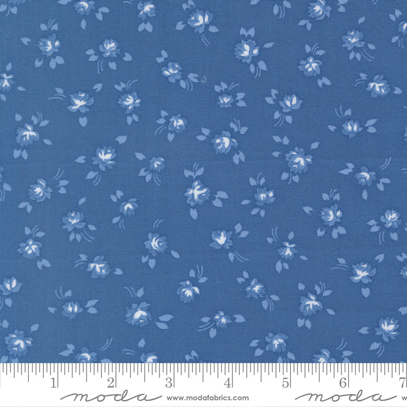 Blueprint Sea Grace Small Floral - 55331 17 by Camille Roskelley for Moda