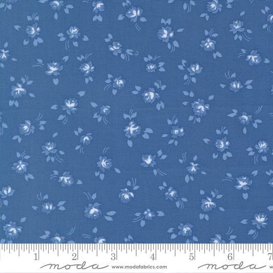 Blueprint Sea Grace Small Floral - 55331 17 by Camille Roskelley for Moda