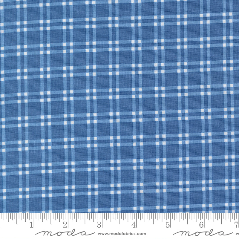 Blueprint Plaid Sea - 55332 17 by Camille Roskelley for Moda
