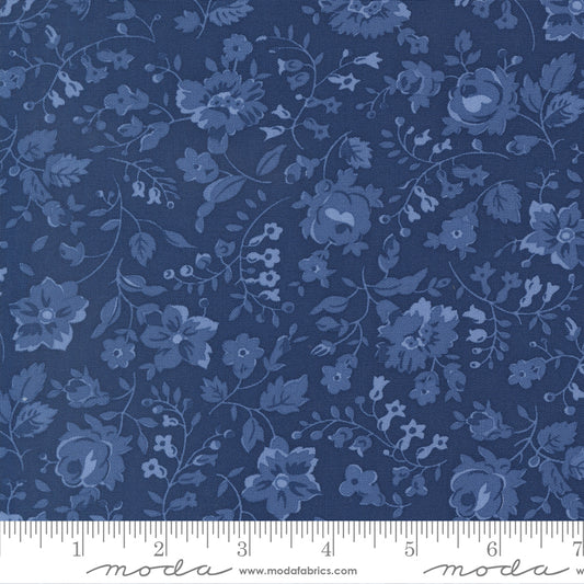 Blueprint Vineyard Florals Navy - 55338 16 by Camille Roskelley for Moda