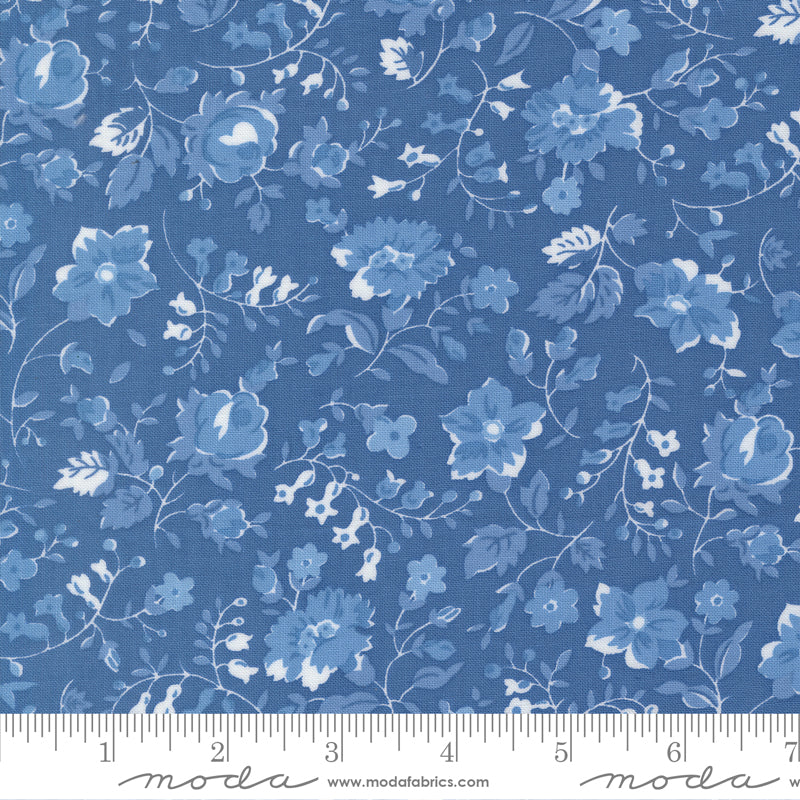 Blueprint Vineyard Florals Sea - 55338 17 by Camille Roskelley for Moda