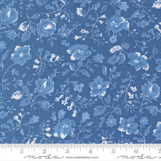 Blueprint Vineyard Florals Sea - 55338 17 by Camille Roskelley for Moda