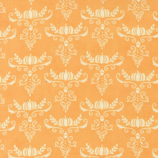 I Love Fall Most of All - Pumpkins and Vines Damask Light Pumpkin 56146 12