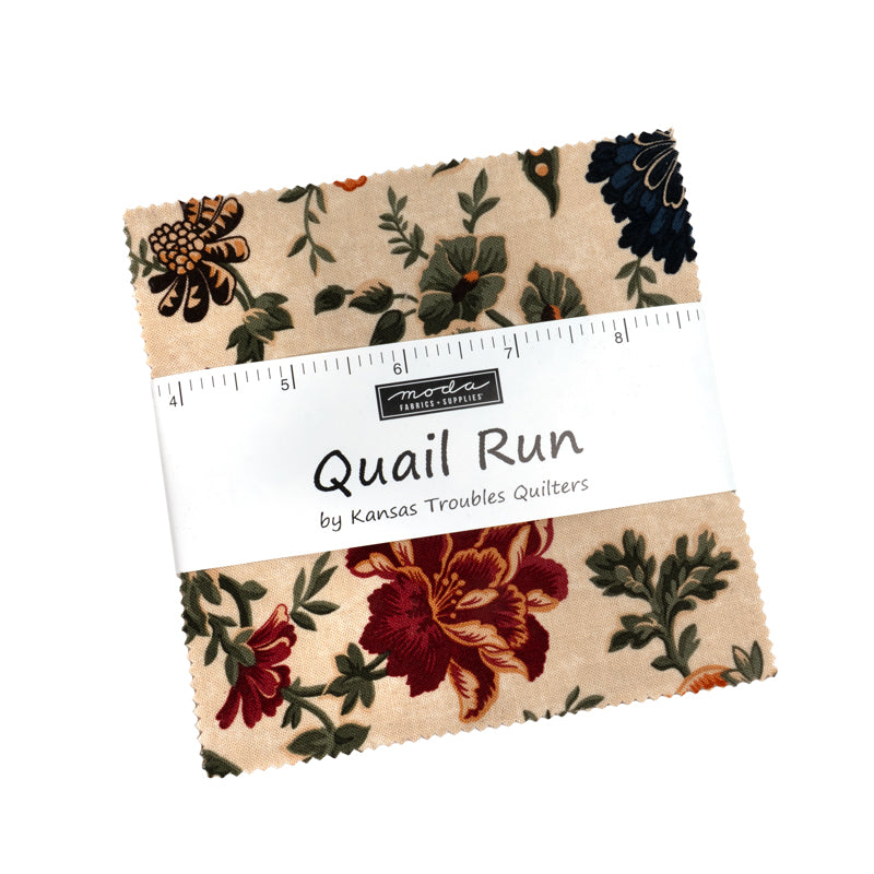 Quail Run Charm Pack by Kansas Troubles for Moda