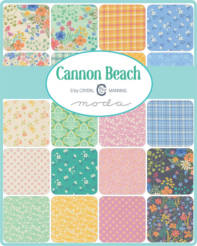 Cannon Beach Jelly Roll by Crystal Manning for Moda