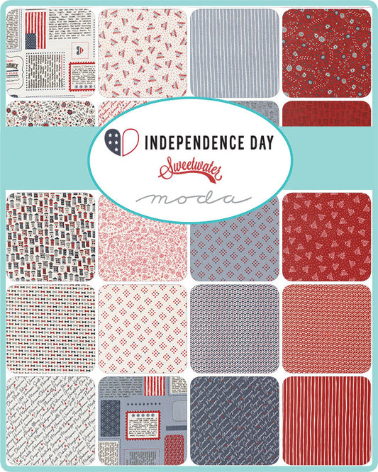 Independence Day Fat Quarter Bundle by Sweetwater for Moda
