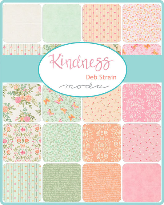 Kind Hearts Quilt Kit featuring Kindness by Deb Strain for Moda