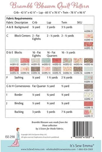 Bramble Blossom Quilt Pattern
