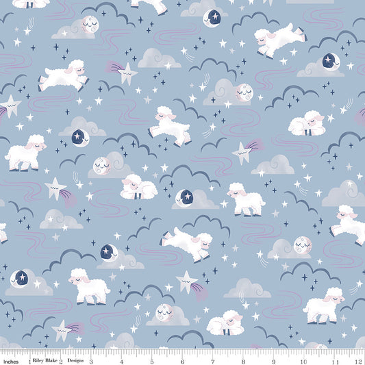 Twinkle Little Star Main Blue - C16300-BLUE