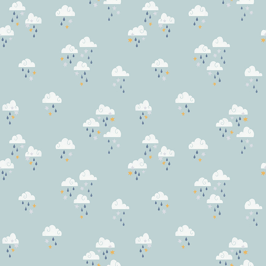 Twinkle Little Star Dream Skies Mist - C16303-MIST