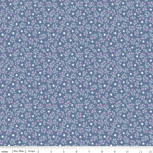 Twinkle Little Star Jasmine Stars Denim - C16305-DENIM