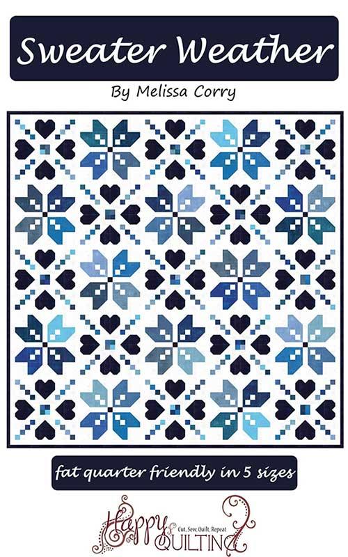 Sweater Weather Quilt Kit featuring Blueprint by Camille Roskelley for Moda