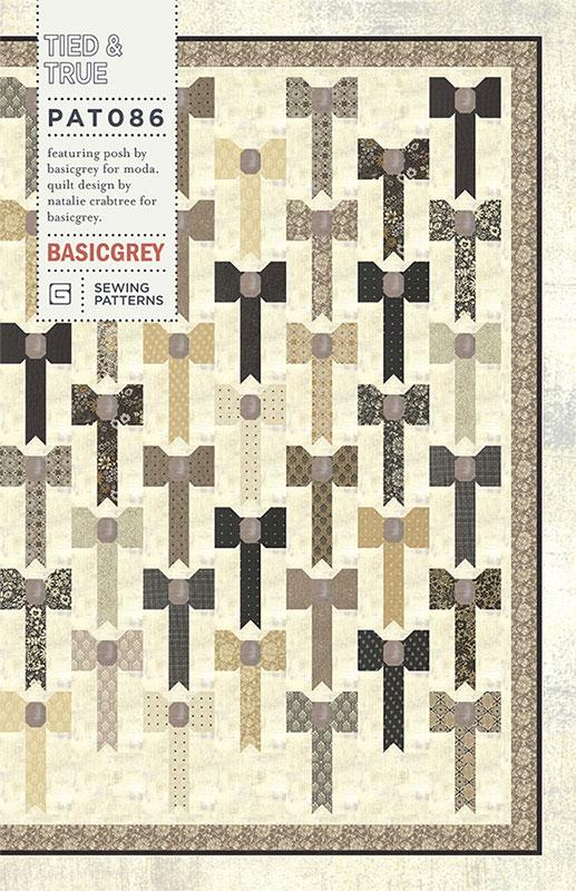 Tied & True Quilt Kit featuring Posh by Basic Grey