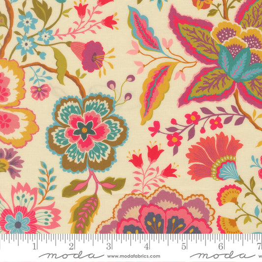 Sitara Jasmine Cream 11980 11 by Crystal Manning for Moda