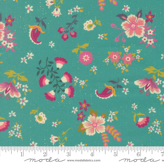 Sitara Davina Blue Chill 11982 16 by Crystal Manning for Moda