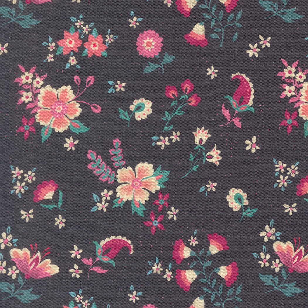 Sitara Davina Midnight 11982 12 by Crystal Manning for Moda