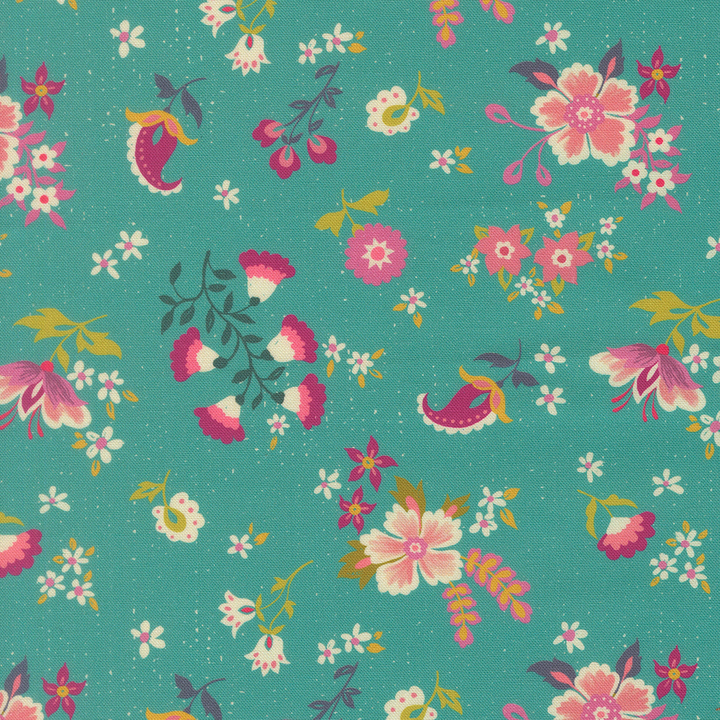Sitara Davina Blue Chill 11982 16 by Crystal Manning for Moda