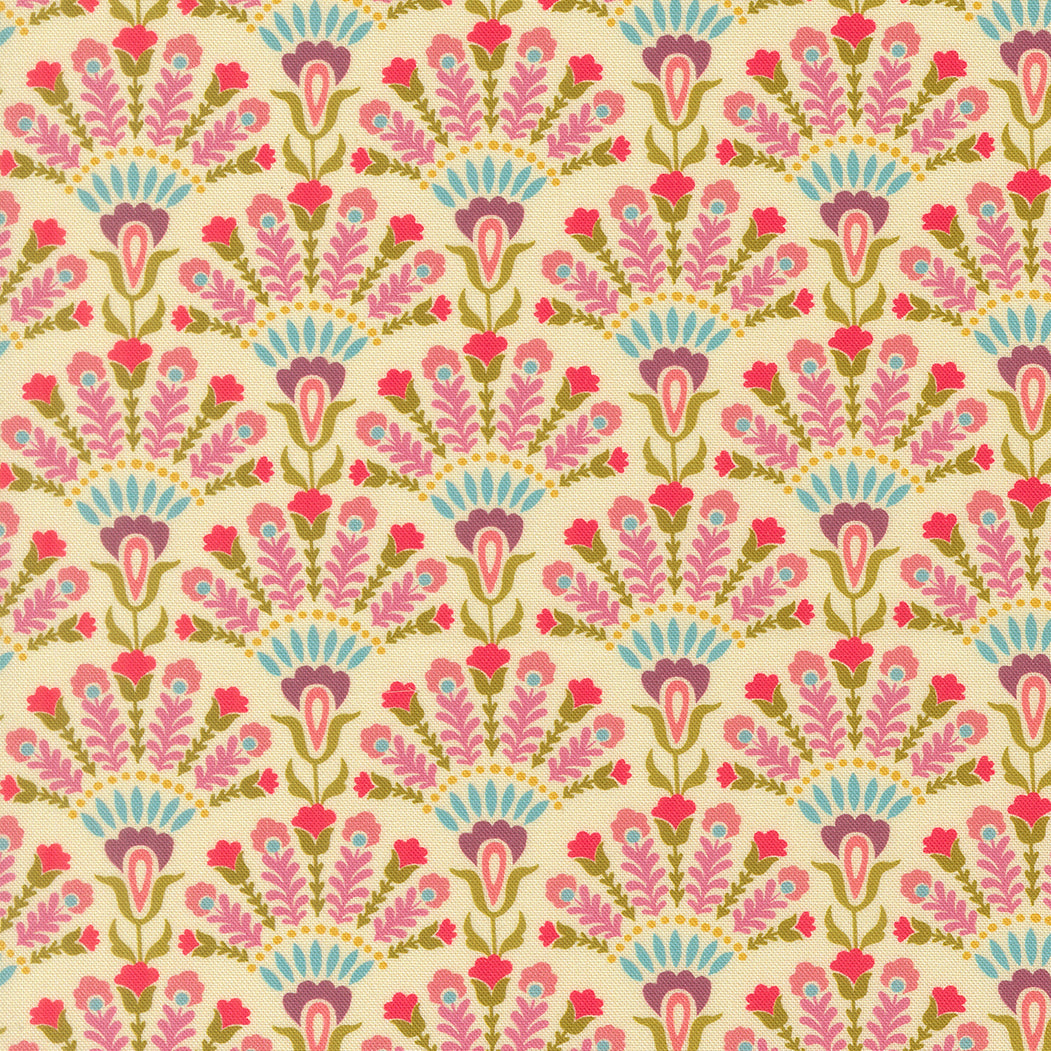 Sitara Opaline Cream 11983 11 by Crystal Manning for Moda