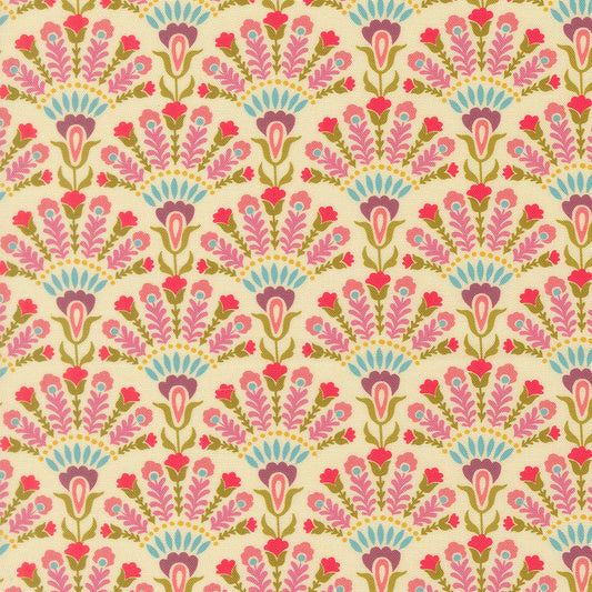 Sitara Opaline Cream 11983 11 by Crystal Manning for Moda