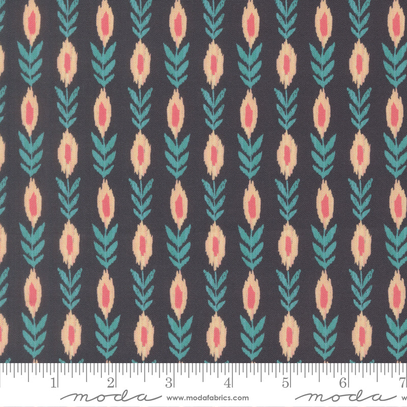 Sitara Vines Midnight 11984 12 by Crystal Manning for Moda