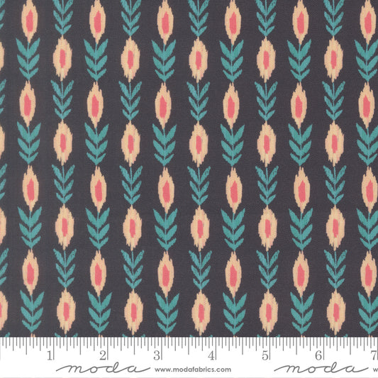 Sitara Vines Midnight 11984 12 by Crystal Manning for Moda