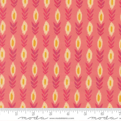 Sitara Vines Rose 11984 25 by Crystal Manning for Moda