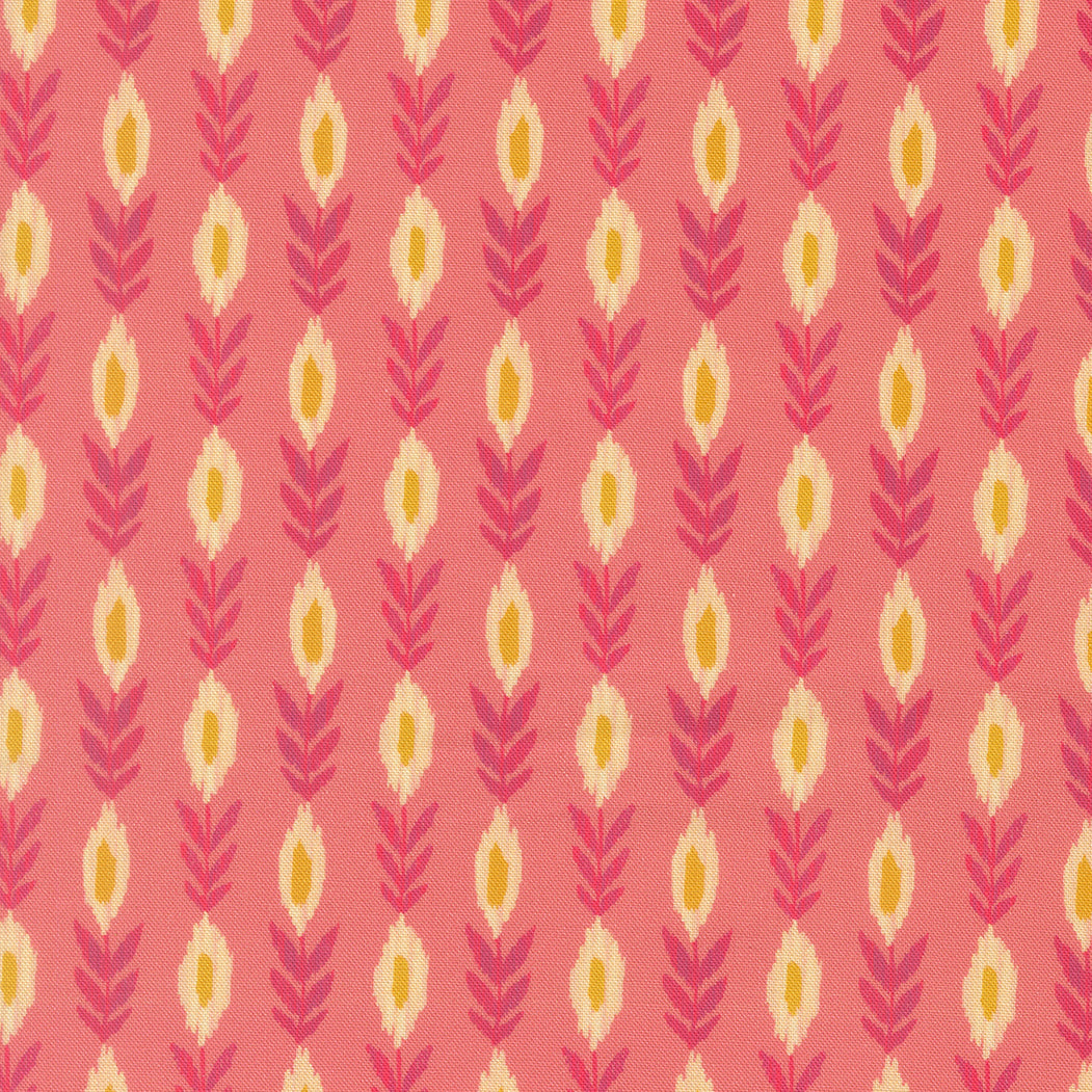 Sitara Vines Rose 11984 25 by Crystal Manning for Moda