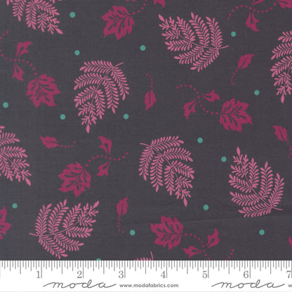 Sitara Paisley Leaf Midnight 11986 12 by Crystal Manning for Moda