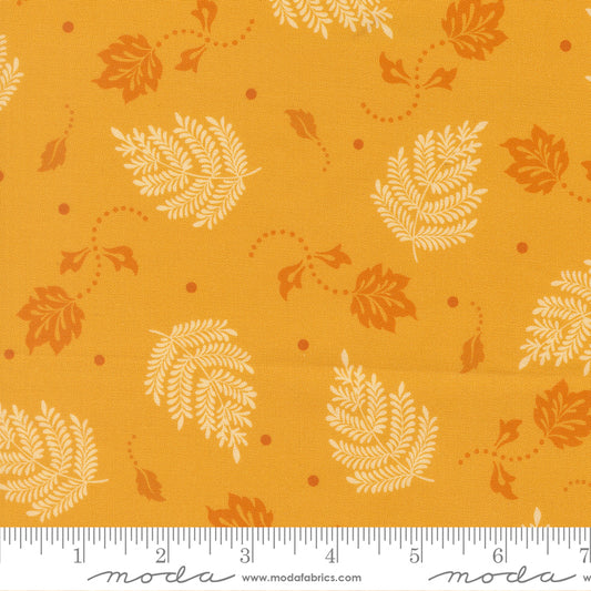 Sitara Paisley Leaf Dijon 11986 19 by Crystal Manning for Moda