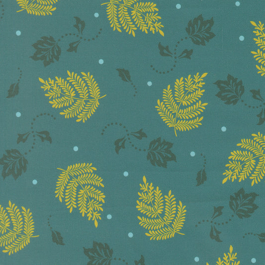 Sitara Paisley Leaf Lagoon 11986 15 by Crystal Manning for Moda