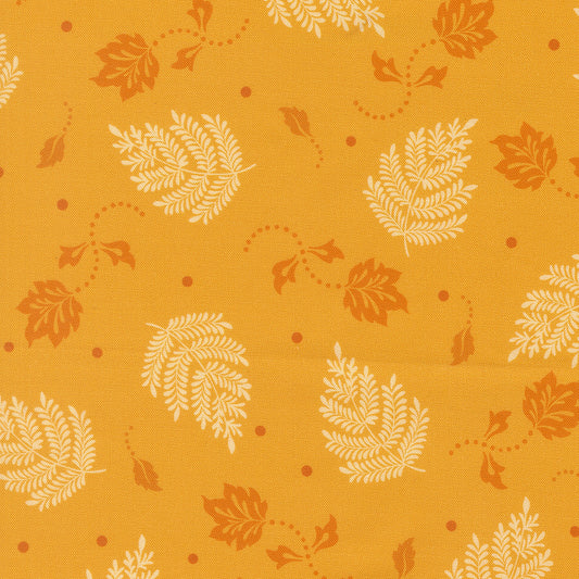 Sitara Paisley Leaf Dijon 11986 19 by Crystal Manning for Moda