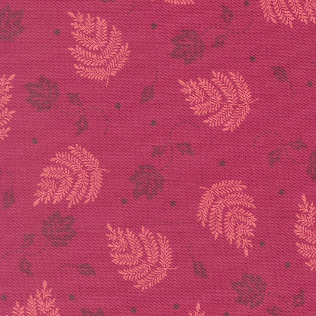 Sitara Paisley Leaf Pomegranate 11986 24 by Crystal Manning for Moda