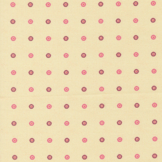 Sitara Floret Cream 11987 11 by Crystal Manning for Moda