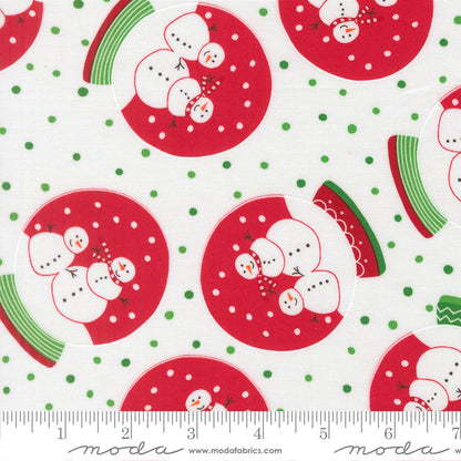 Snow Time - Snow Globe Winter White - 22500 11 by Me and My Sister Designs for Moda